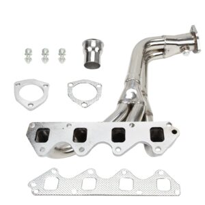 MT001081 EH28967 Silver Exhaust Header Suzuki 89-94 Geo Tracker 1.6L 85-95 Samurai 1.3L 89-94 Sidekick 1.6L