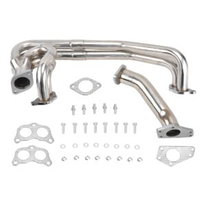 MT001050 EH28965 Exhaust Header for 08-14 Subaru Impreza WRX/ STi GE/GH/GR/GV 2.0L/ 2.5L EJ20/ EJ25 H4