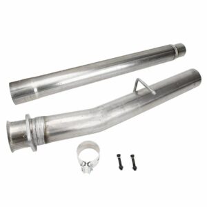 MT001140 DP29731 Muffler Delete Pipe Eliminator DPF For 2008-2010 Ford Powerstroke 6.4L
