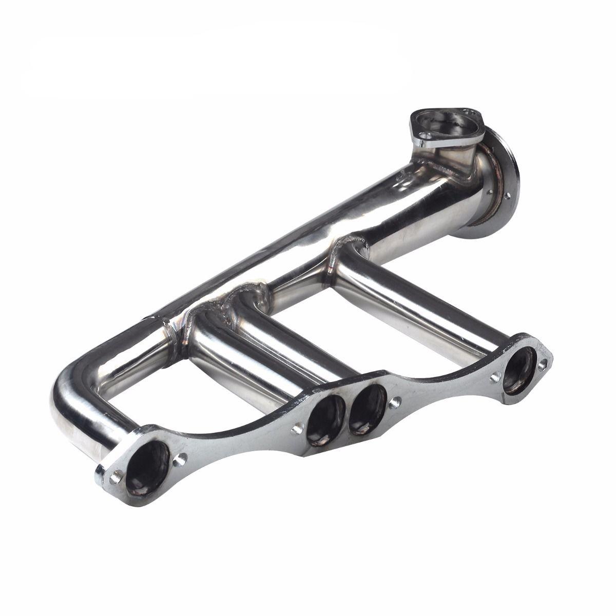 MT001032 EH28123X Exhaust Manifold Headers Small Block Chevy Lake Style SBC 265-400 V8 - Image 2