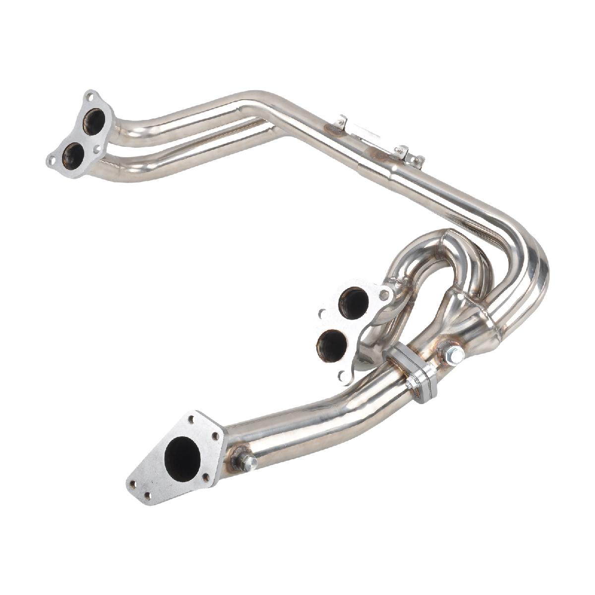 MT001050 EH28965 Exhaust Header for 08-14 Subaru Impreza WRX/ STi GE/GH/GR/GV 2.0L/ 2.5L EJ20/ EJ25 H4 - Image 6